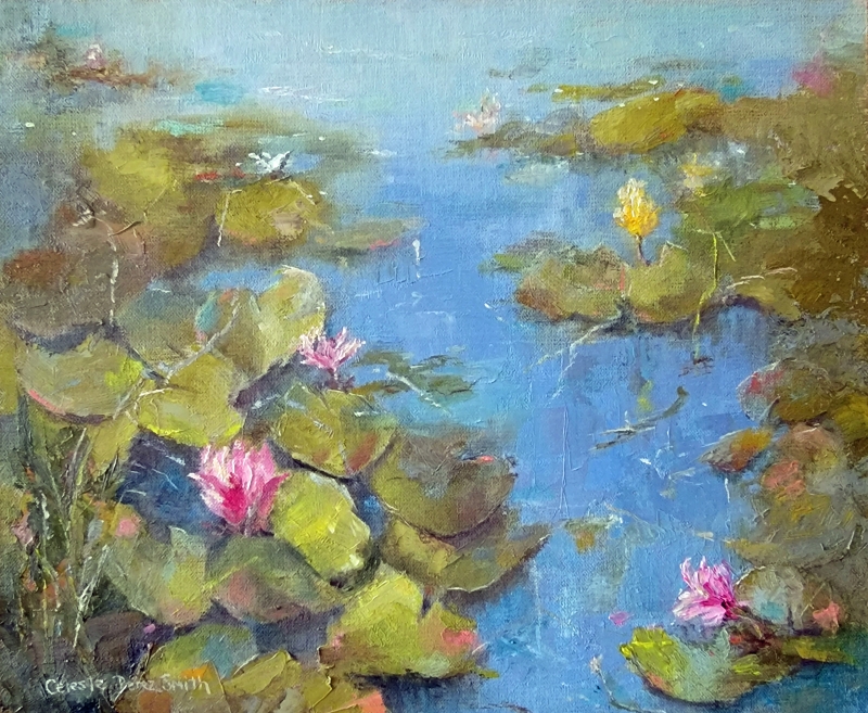 Enchantment at Wildseed Pond by artist Celeste Smith